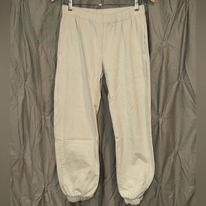 Brandy Melville White Sweat Pants